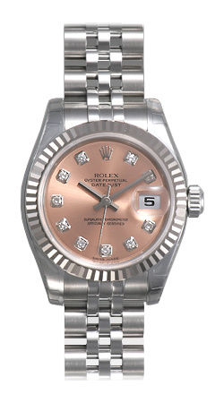 Rolex Lady Datejust Series Ladies 18kt White Gold Automatic Wristwatch 179174-PDJ Rolex Lady Datejust Series Ladies 18kt White Gold Automatic Wristwatch 179174-PDJ