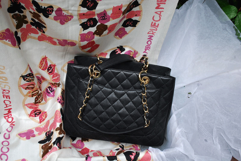 Chanel 2011 GST Caviar Leather Handbag 36092 Black Chanel 2011 GST Caviar Leather Handbag 36092 Black