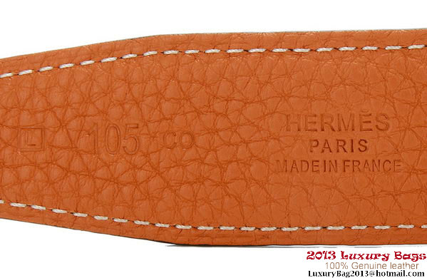 Hermes 43mm Calf Leather Belt HB108-1 Hermes 43mm Calf Leather Belt HB108-1