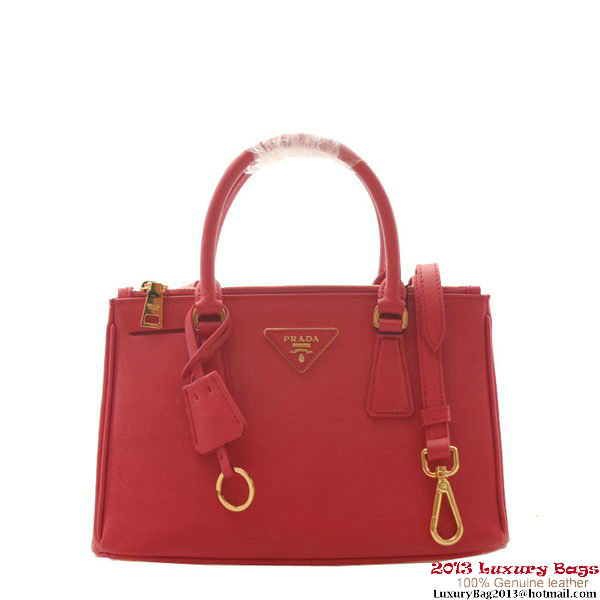 Prada Saffiano Calfskin Leather Small Bag BN2316 Red
