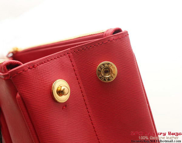Prada Saffiano Calfskin Leather Small Bag BN2316 Red Prada Saffiano Calfskin Leather Small Bag BN2316 Red