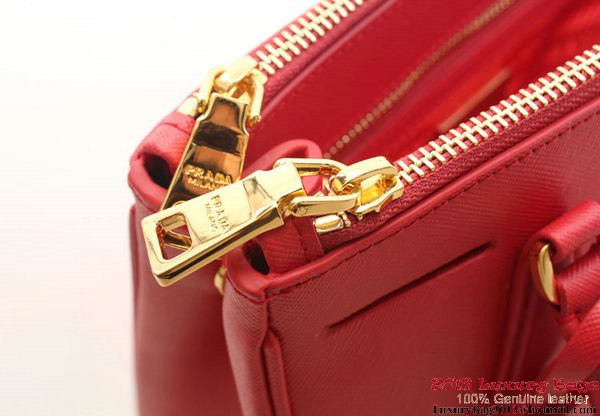 Prada Saffiano Calfskin Leather Small Bag BN2316 Red Prada Saffiano Calfskin Leather Small Bag BN2316 Red