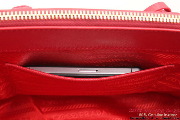 Prada Saffiano Calfskin Leather Small Bag BN2316 Red Prada Saffiano Calfskin Leather Small Bag BN2316 Red