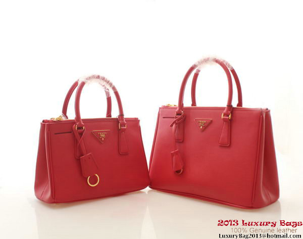Prada Saffiano Calfskin Leather Small Bag BN2316 Red Prada Saffiano Calfskin Leather Small Bag BN2316 Red