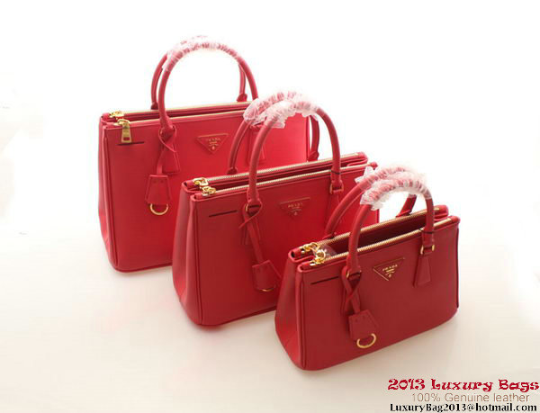 Prada Saffiano Calfskin Leather Small Bag BN2316 Red Prada Saffiano Calfskin Leather Small Bag BN2316 Red