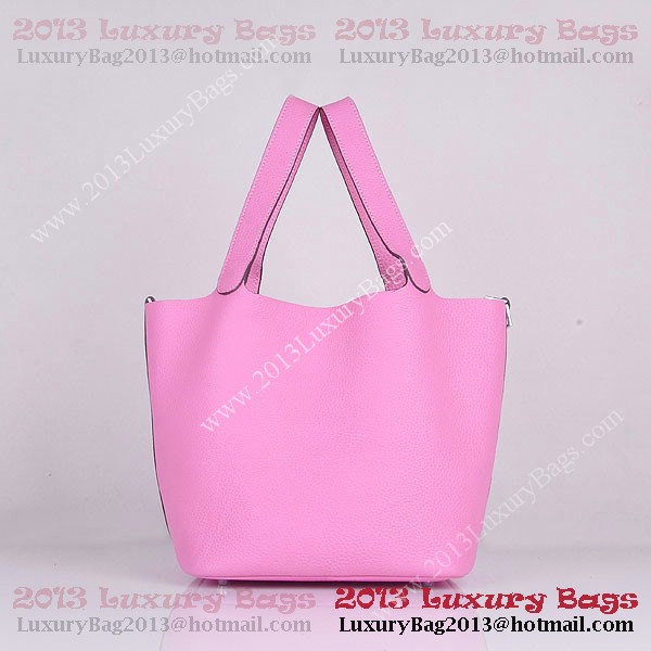 Hermes Picotin Lock MM Bag in Clemence Leather 8616 Pink Hermes Picotin Lock MM Bag in Clemence Leather 8616 Pink