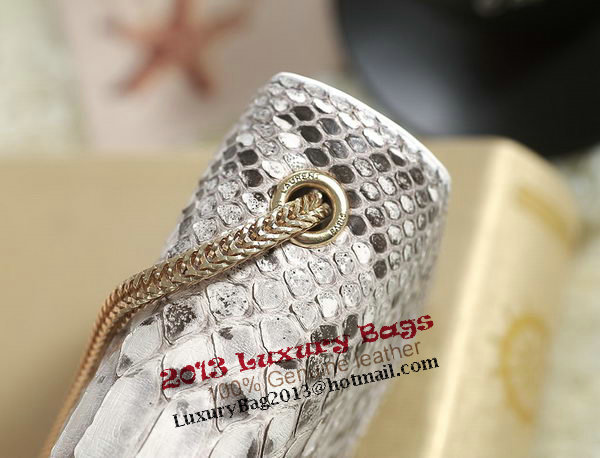 Yves Saint Laurent mini Monogramme Cross-body Snake Leather Shoulder Bag 5478 OffWhite Yves Saint Laurent mini Monogramme Cross-body Snake Leather Shoulder Bag 5478 OffWhite