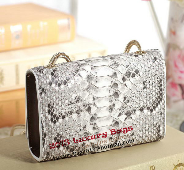 Yves Saint Laurent mini Monogramme Cross-body Snake Leather Shoulder Bag 5478 OffWhite Yves Saint Laurent mini Monogramme Cross-body Snake Leather Shoulder Bag 5478 OffWhite