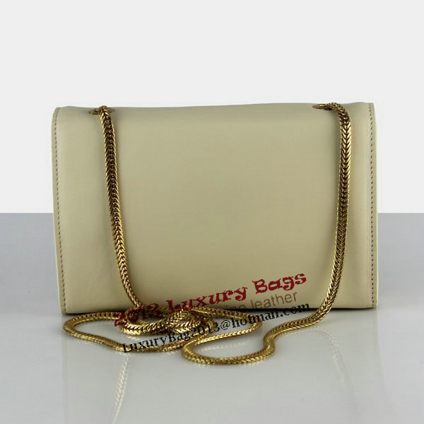 Yves Saint Laurent Monogramme Cross-body Shoulder Bag 66016 OffWhite Yves Saint Laurent Monogramme Cross-body Shoulder Bag 66016 OffWhite