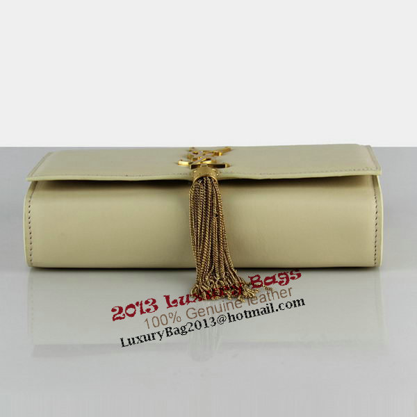 Yves Saint Laurent Monogramme Cross-body Shoulder Bag 66016 OffWhite Yves Saint Laurent Monogramme Cross-body Shoulder Bag 66016 OffWhite