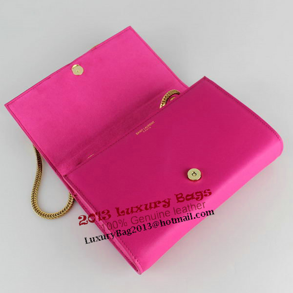 Yves Saint Laurent Monogramme Cross-body Shoulder Bag 66016 Peach