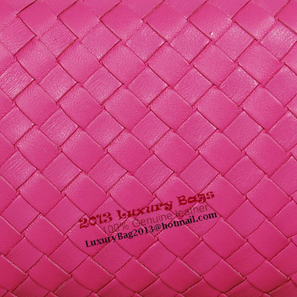 Bottega Veneta Intrecciato Sheepskin Impero Ayers Knot Clutch 11308 Rose Bottega Veneta Intrecciato Sheepskin Impero Ayers Knot Clutch 11308 Rose