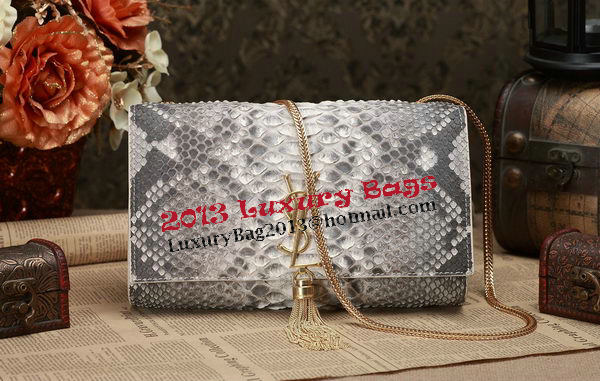 YSL Small Monogramme Cross-body Shoulder Bag Snake Leather 5475 OffWhite YSL Small Monogramme Cross-body Shoulder Bag Snake Leather 5475 OffWhite