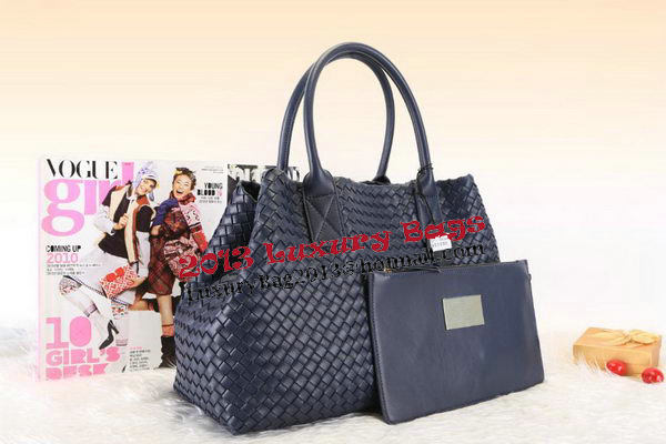 Bottega Veneta Cabat Medium Tote Bags BV5211 Royal Bottega Veneta Cabat Medium Tote Bags BV5211 Royal