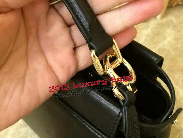 Fendi mini Peekaboo Bag Original Leather 55211 Black Fendi mini Peekaboo Bag Original Leather 55211 Black