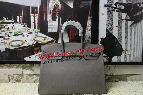 Hermes Birkin 35CM 30CM Tote Bag Lizard Leather H35H30 Grey