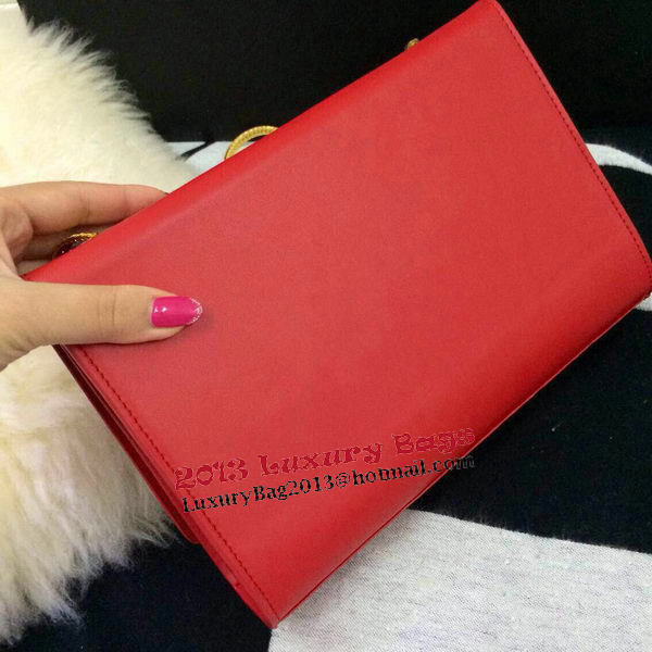 Saint Laurent mini Monogramme Cross-body Shoulder Bag 326076 Red Saint Laurent mini Monogramme Cross-body Shoulder Bag 326076 Red