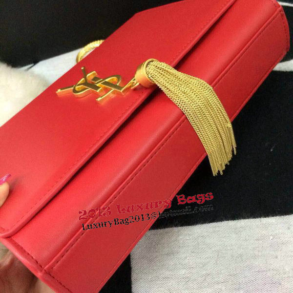 Saint Laurent mini Monogramme Cross-body Shoulder Bag 326076 Red Saint Laurent mini Monogramme Cross-body Shoulder Bag 326076 Red