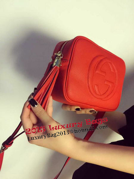 Gucci 308364 Soho Calfskin Leather Disco Bag