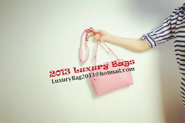 Bottega Veneta Bicolors Intrecciato Nappa Cross Body Bag BV9610 Bottega Veneta Bicolors Intrecciato Nappa Cross Body Bag BV9610