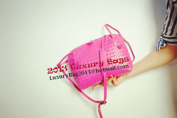 Bottega Veneta Bicolors Intrecciato Nappa Cross Body Bag BV9610 Bottega Veneta Bicolors Intrecciato Nappa Cross Body Bag BV9610