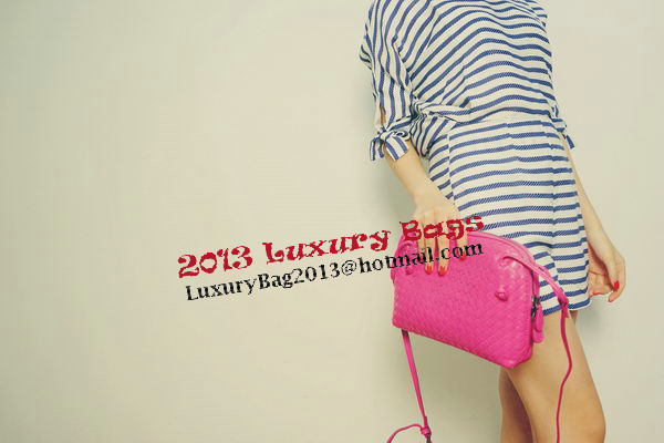 Bottega Veneta Bicolors Intrecciato Nappa Cross Body Bag BV9610 Bottega Veneta Bicolors Intrecciato Nappa Cross Body Bag BV9610