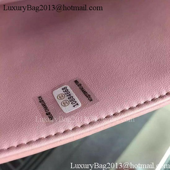 Chanel 2.55 Series Flap Bag Pink Sheepskin Leather A06375 Gold Chanel 2.55 Series Flap Bag Pink Sheepskin Leather A06375 Gold