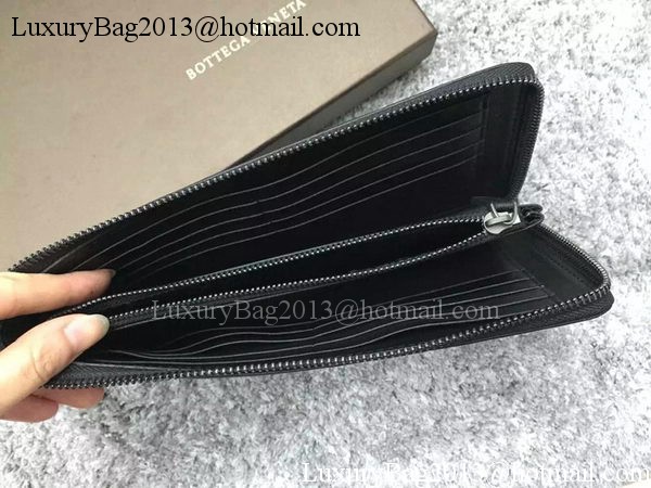 Bottega Veneta Intrecciato Leather Clutch BV144077 Black Bottega Veneta Intrecciato Leather Clutch BV144077 Black