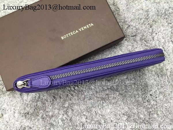 Bottega Veneta Intrecciato Leather Clutch BV144077 Violet Bottega Veneta Intrecciato Leather Clutch BV144077 Violet