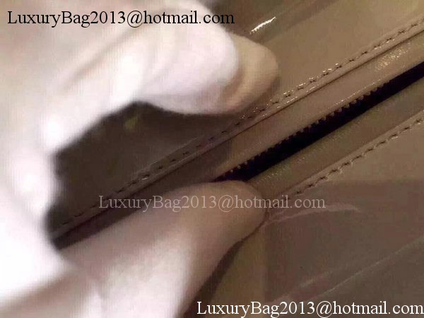 Dior Small Lady Dior Bag Patent Leather CD5502 Grey Dior Small Lady Dior Bag Patent Leather CD5502 Grey