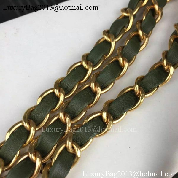 Chanel mini Classic Flap Bag Green Original Sheepskin Chevron Leather CHA5500 Gold Chanel mini Classic Flap Bag Green Original Sheepskin Chevron Leather CHA5500 Gold