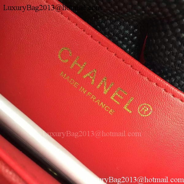 Chanel mini Classic Flap Bag Red Original Sheepskin Chevron Leather CHA5500 Gold Chanel mini Classic Flap Bag Red Original Sheepskin Chevron Leather CHA5500 Gold
