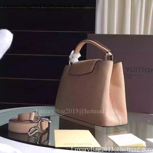 Louis Vuitton Capucines BB Tote Bag M94754 Apricot Louis Vuitton Capucines BB Tote Bag M94754 Apricot