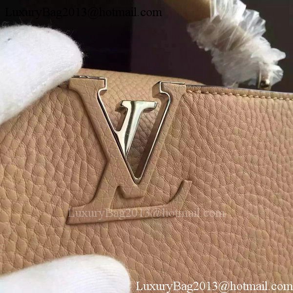 Louis Vuitton Capucines BB Tote Bag M94754 Apricot Louis Vuitton Capucines BB Tote Bag M94754 Apricot