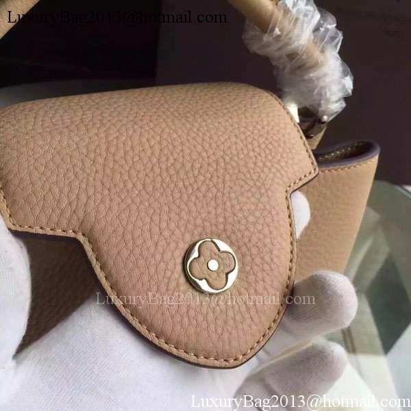 Louis Vuitton Capucines BB Tote Bag M94754 Apricot Louis Vuitton Capucines BB Tote Bag M94754 Apricot
