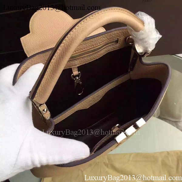 Louis Vuitton Capucines BB Tote Bag M94754 Apricot Louis Vuitton Capucines BB Tote Bag M94754 Apricot