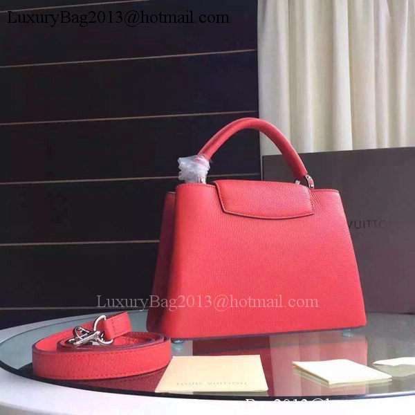 Louis Vuitton Capucines BB Tote Bag M94754 Red Louis Vuitton Capucines BB Tote Bag M94754 Red