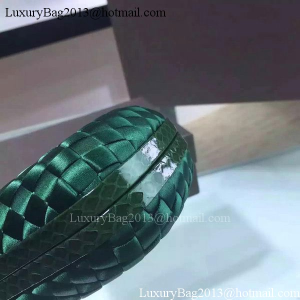 Bottega Veneta STRETCH Knot Sheepskin Leather Clutch BV8651 Green Bottega Veneta STRETCH Knot Sheepskin Leather Clutch BV8651 Green