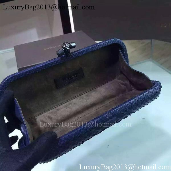 Bottega Veneta Snake Leather Knot Clutch 8651K Bottega Veneta Snake Leather Knot Clutch 8651K