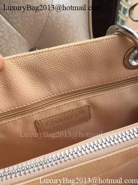 Chanel Shopper Bag Original Calfskin Leather A95021 Apricot Chanel Shopper Bag Original Calfskin Leather A95021 Apricot