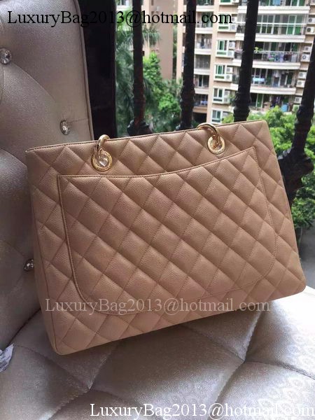 Chanel Shopper Bag Original Calfskin Leather A95021 Apricot Chanel Shopper Bag Original Calfskin Leather A95021 Apricot