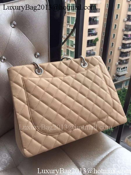 Chanel Shopper Bag Original Calfskin Leather A95021 Apricot Chanel Shopper Bag Original Calfskin Leather A95021 Apricot