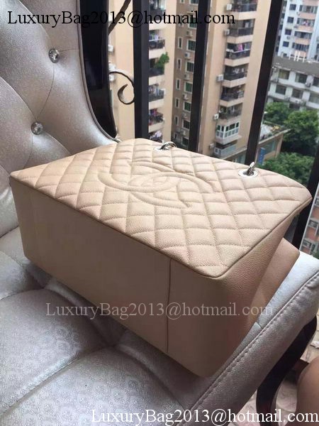 Chanel Shopper Bag Original Calfskin Leather A95021 Apricot Chanel Shopper Bag Original Calfskin Leather A95021 Apricot