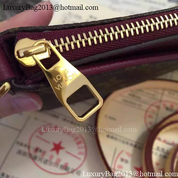Louis Vuitton M41638 Purple Monogram Canvas PALLAS Clutch Louis Vuitton M41638 Purple Monogram Canvas PALLAS Clutch