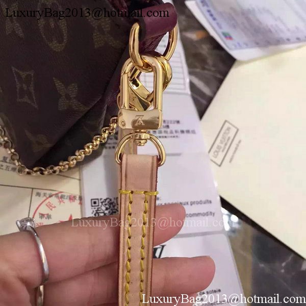 Louis Vuitton M41638 Purple Monogram Canvas PALLAS Clutch Louis Vuitton M41638 Purple Monogram Canvas PALLAS Clutch