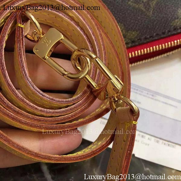Louis Vuitton M41638 Red Monogram Canvas PALLAS Clutch Louis Vuitton M41638 Red Monogram Canvas PALLAS Clutch