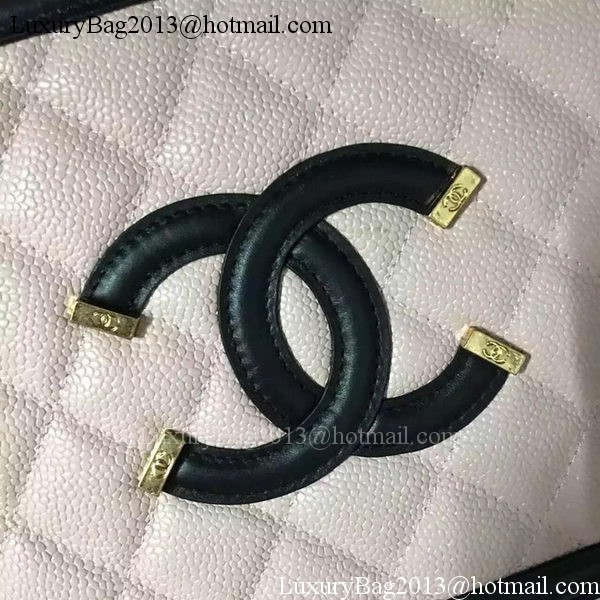Chanel Shoulder Bag Original Calfskin Leather CHA6678 Pink&Black Chanel Shoulder Bag Original Calfskin Leather CHA6678 Pink&Black