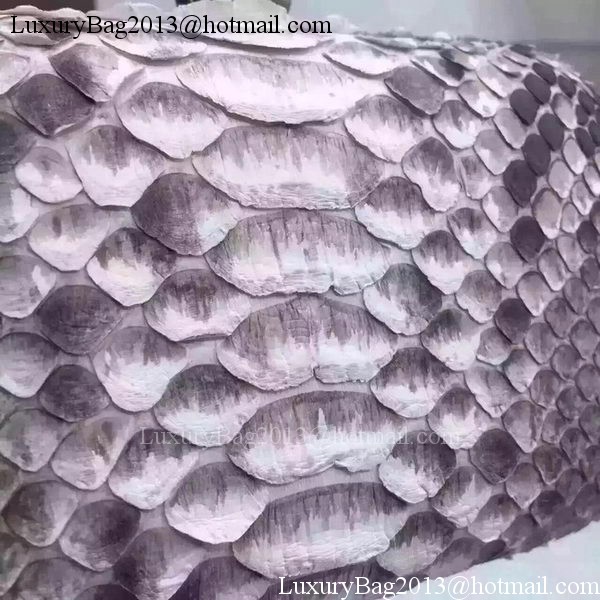 Bottega Veneta Snake Leather Knot Clutch BV8653 Grey Bottega Veneta Snake Leather Knot Clutch BV8653 Grey