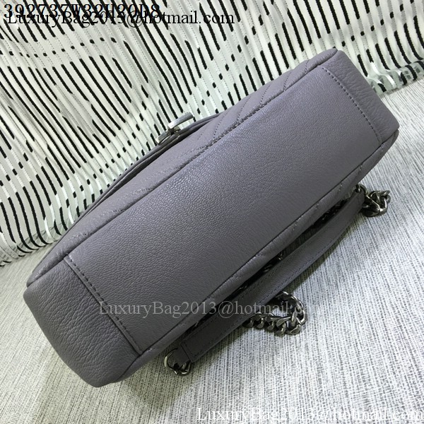 Saint Laurent Classic Monogramme Goat Leather Flap Bag Y392737 Grey Saint Laurent Classic Monogramme Goat Leather Flap Bag Y392737 Grey