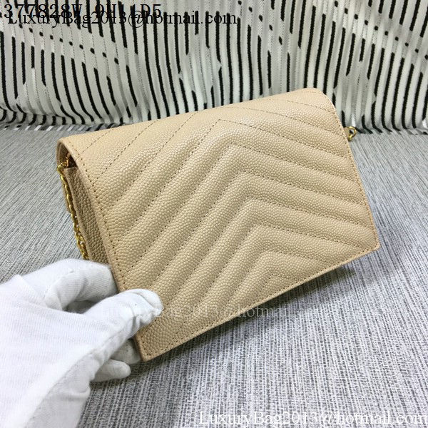 YSL Classic Monogramme Flap Bag Cannage Pattern Y377828S Apricot YSL Classic Monogramme Flap Bag Cannage Pattern Y377828S Apricot